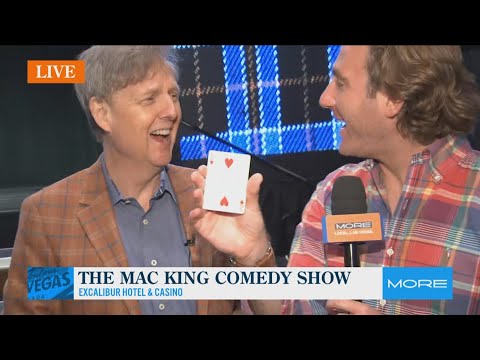 Magician Mac King gives a look at his new show