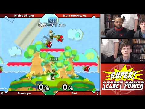 Super Secret Power: Melee Singles - Envelope (Fox) vs. Iori (Luigi)