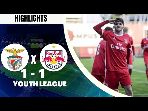 Benfica U19 1-1 Salzburg U19 | UEFA YOUTH LEAGUE | Highlights and Goals