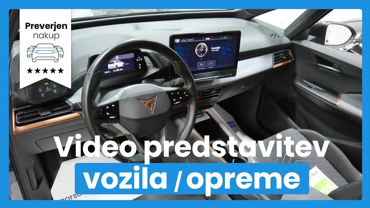 Cupra Born 150kW  62 kWh  - MOŽNOST SUBVENCIJE