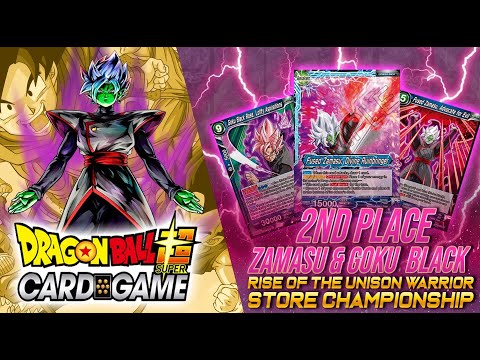 2nd Place Store Championship - Fused Zamasu & Goku Black!