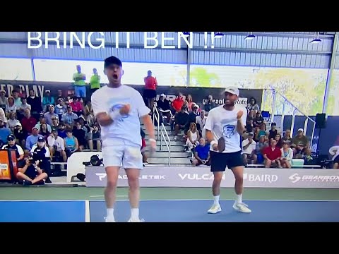 Craig Johnson’s Point of His Life! Outplayed Ben Johns - 110 Shots Pickleball Rally.