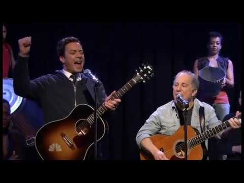 Paul Simon, Jimmy Fallon & Stomp - Cecilia (2011)