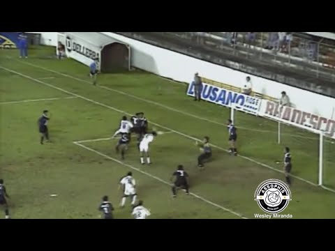 Santos 2x1 Ponte Preta - 13/04/1994 - Dois gols de Guga, um exímio cabeceador!