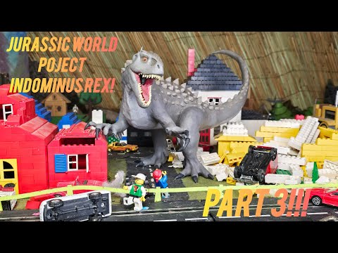 Jurassic World Dinosaur Stop Motion - The Death of the Indominus Rex Explained