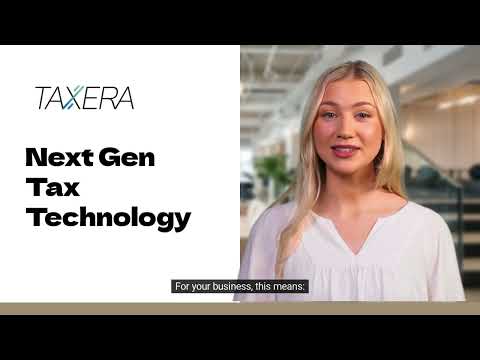 Taxera Next Gen Tax technology Platform