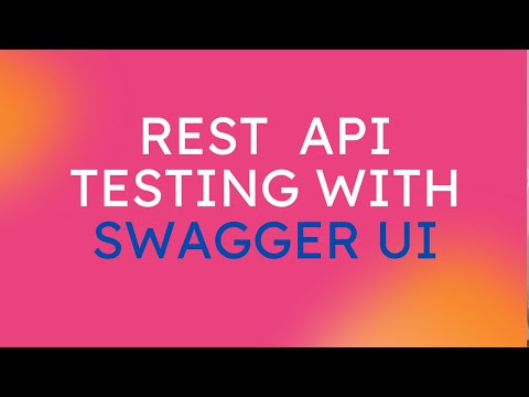 REST API Testing with Swagger UI