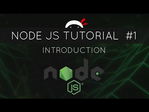 Node JS Tutorial for Beginners #1 - Introduction