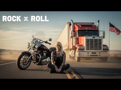 Hard Rock Riding Mix 🔥 Aggressive Guitar Power for Long Road Trips
