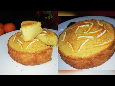 Orenge cake _ soft and yammmmy easy to cook by Kitchen with Tanzila