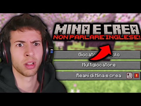 Minecraft, but I CAN'T SPEAK ENGLISH...