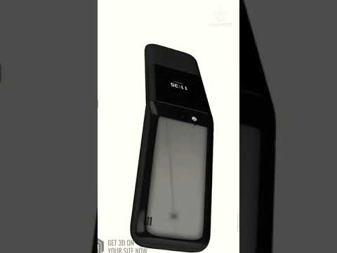 Nokia 2720 Flip Black in 360° #shorts