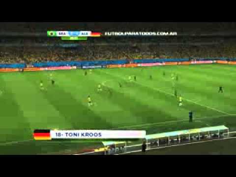 DE PAOLI #2 SACADO CON KROOS BRASIL 1-7 ALEMANIA