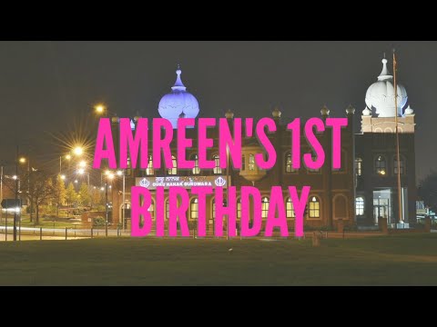 Amreen's 1st Birthday
