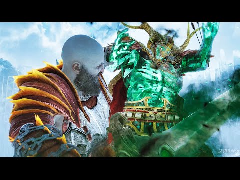 God of War Ragnarok - Berserker King Boss Fight (Hrolf Kraki) 4K 60FPS