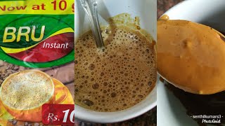 How to make BRU coffee  Bru instant coffee powder 