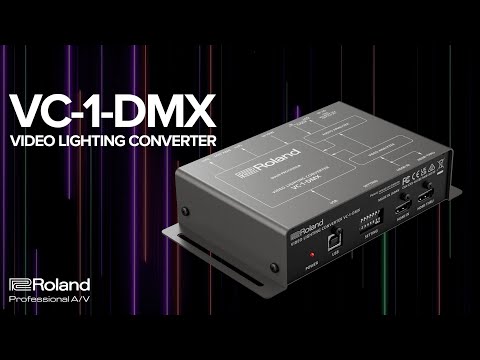 Roland VC-1-DMX Video Lighting Converter for Live Events