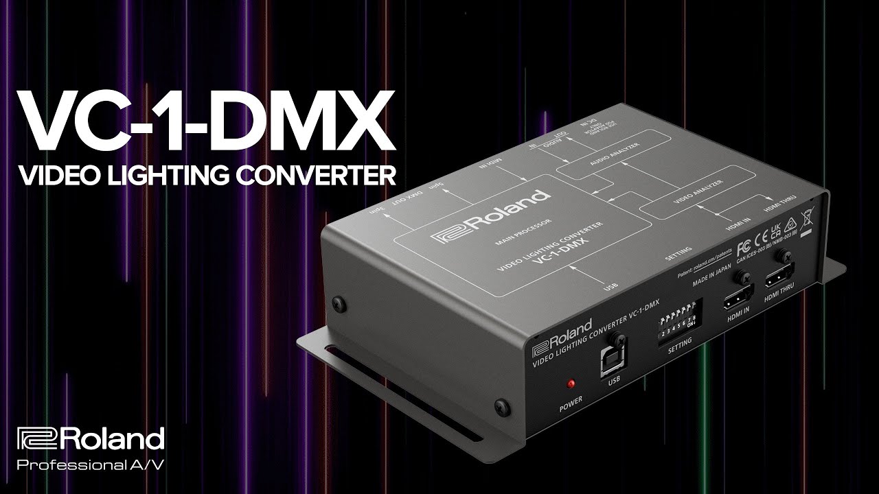 Roland Commande de la lumière VC-1-DMX