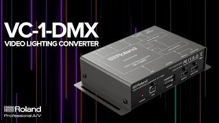 ROLAND ( ローランド ) VC-1-DMX VIDEO LIGHTING CONVERTER 送料 ROLAND ( ローランド ) VC-1-DMX VIDEO LIGHTING CONVERTER 送料