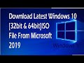How To Download Original Windows 10 Latest Iso File From Microsoft Website 100 Genuine
