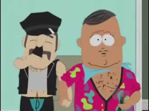 South Park - Mr. Garrison opposes Mr. Slave and Big Al's gay relationship