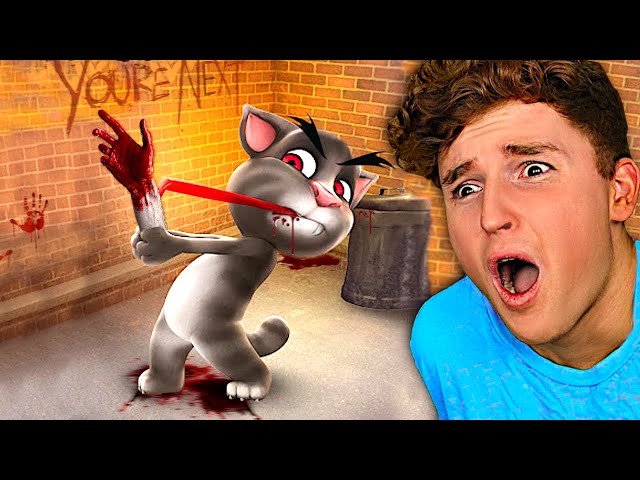 Testing The Creepy TALKING TOM App For The 1st Time.. SDDEFAULT Thumbnail