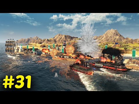 WAR! - Let's Play ANNO 1800 - Ep.31 [All DLC]
