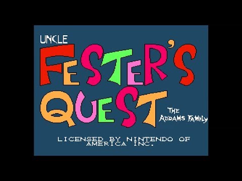 Let's Play "Fester's Quest" (NES) Full Game Using Cheats
