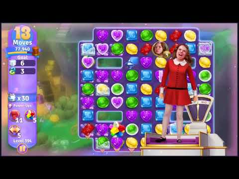 Wonka's World of Candy Level 394 - NO BOOSTERS + FULL STORY 🍫 | SKILLGAMING ✔️