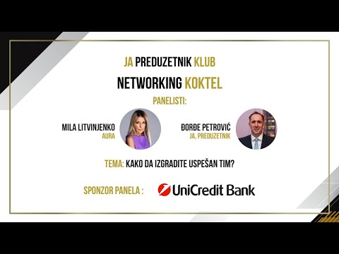 Ja, Preduzetnik Klub - Panel u UniCredit banci održan 29.09.2022.