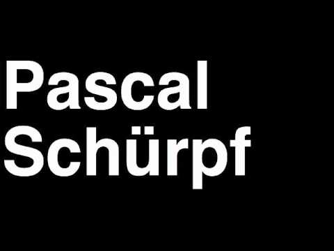 How to Pronounce Pascal Schurpf FC Basel 1893 Football Goal Penalty Kick Yellow Red Card Injury