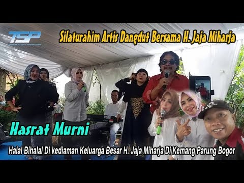 Hasrat Murni - Silaturahim Artis Dangdut Bersama Ayah Jaja Miharja Kemang Parung Bogor