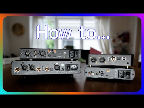 How to connect a DAC