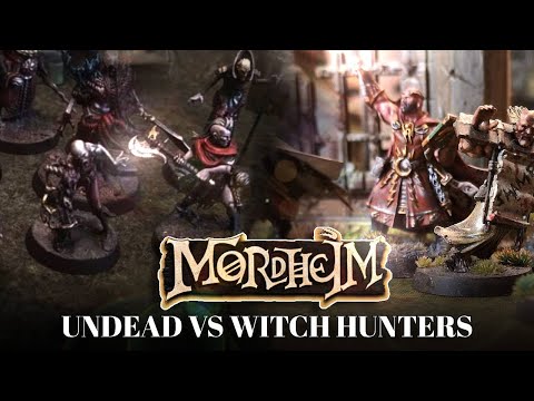 MORDHEIM Battle Report | Witch Hunters VS Undead
