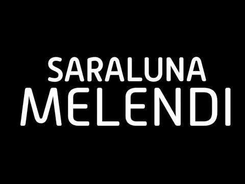 Melendi- Saraluna (Lyric video)