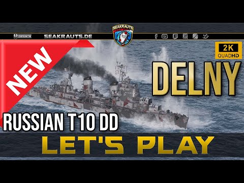 Replay - DELNY [T10 DD] - Impressionen der "neuen" Khaba?  - World of Warships [Deutsch]