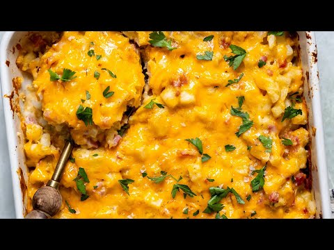 Ham and Potato Casserole (Use Your Leftover Ham!)