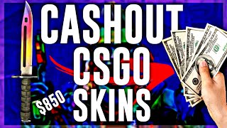 BEST WAY to SELL and CASHOUT CSGO SKINS for REAL MONEY in 2022 | Get Money Instantly