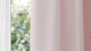 Комплект штор «Кронморс (пастельно-розовый)» — видео о товаре