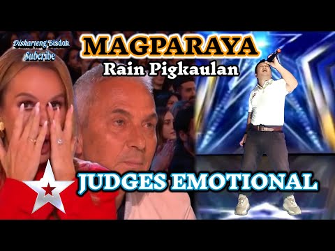 MAGPARAYA | RAIN PIGKAULAN 🌧️ | BRITAIN'S GOT TALENT TRENDING AUDITION PARODY EMOTIONAL MOMENT.
