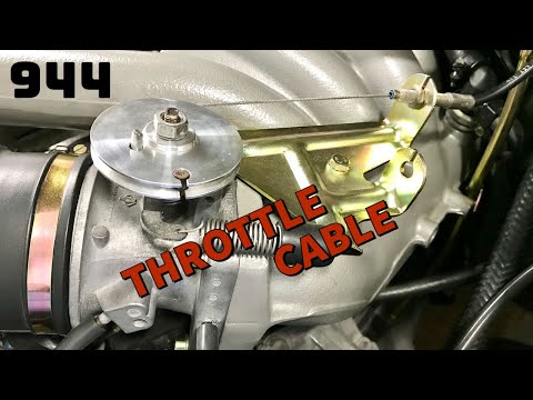 Porsche 944 – How To Adjust Throttle & Cruise Control Cables