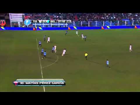 36' ST - Gol de Matias Perez Garcia - Tigre 2 vs Belgrano 1 - Fecha 17 - Torneo Final 2014