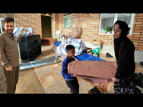 The powerful and unstoppable hands of a tailor. Fatima, from renovation to tailoring 