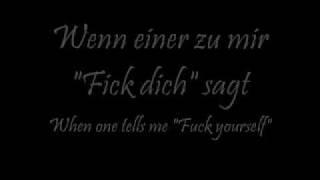 Rammstein-Zwitter lyrics and English trans.