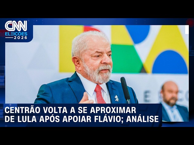 Centrão volta a se aproximar de Lula após apoiar Flávio Bolsonaro; veja análise | CNN ELEIÇÕES