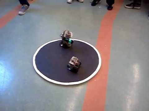 U of T Robot Sumo Finals, Tano vs. Hugo