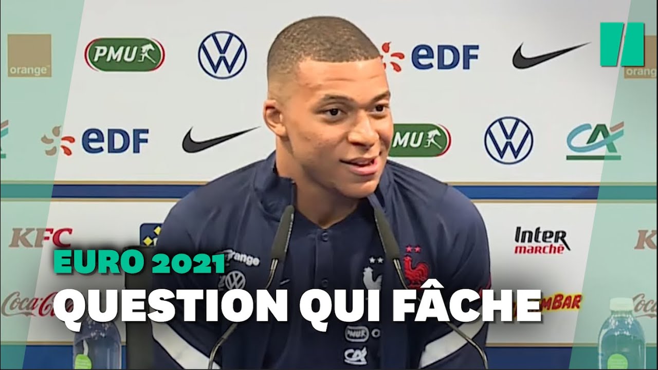 Kylian Mbappé a du mal à cacher son agacement après cette question que tout le monde attendait