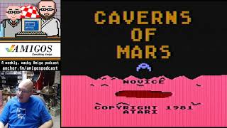 Boat streams Atari 1200XL - Pooyan, Caverns of Mars, Rescue on Fractalus, Ballblazer, Taxicab Hill