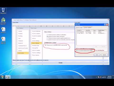 Excel Apply Macro To Multiple Files Software