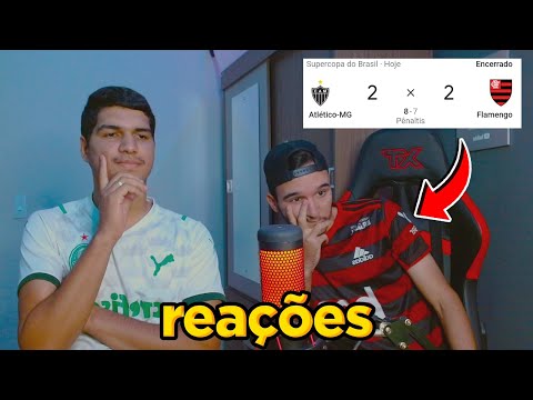 REACT | ATLÉTICO-MG 2(8) X (7)2 FLAMENGO | SUPERCOPA DO BRASIL 2022